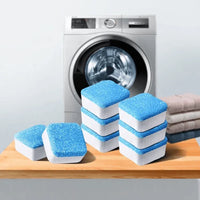 Washing Machine Cleaner 12 Packs-- Deep Cleaning Tablets And Deodorant For All Washing Machines