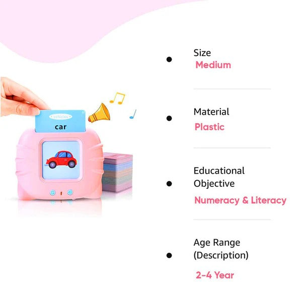 Talking Flash Cards/ Preschool Learning Toys/ Early Educational Toys