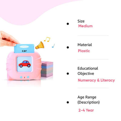 Talking Flash Cards/ Preschool Learning Toys/ Early Educational Toys