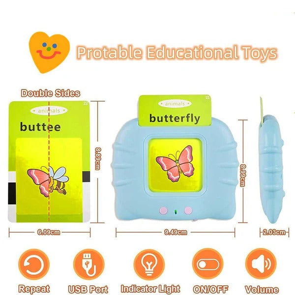 Talking Flash Cards/ Preschool Learning Toys/ Early Educational Toys
