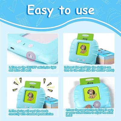 Talking Flash Cards/ Preschool Learning Toys/ Early Educational Toys
