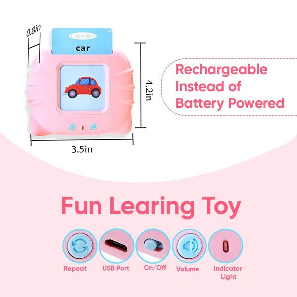 Talking Flash Cards/ Preschool Learning Toys/ Early Educational Toys